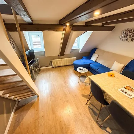 L'harmonie Des Combles - Proche Gare - Petite France - Commerces A Proximite Apartment *