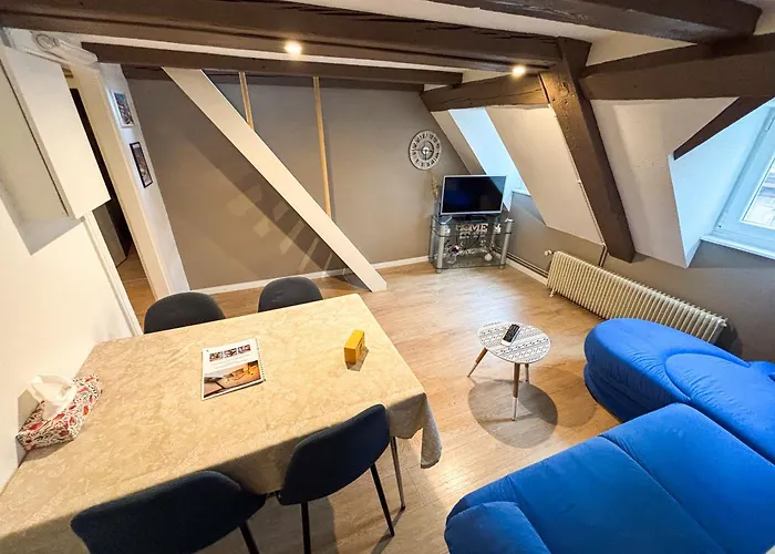 L'harmonie Des Combles - Proche Gare - Petite France - Commerces A Proximite *